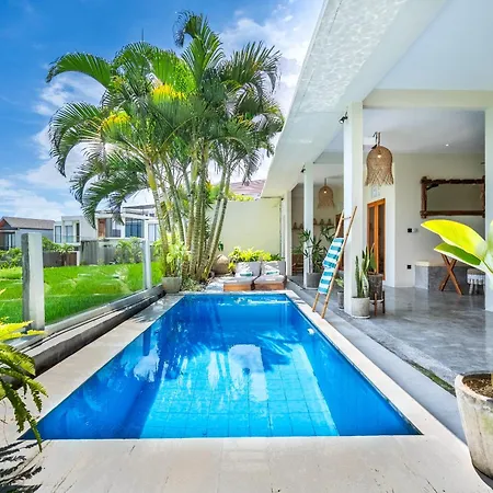 2 Bedroom Boho Style Villa With Private Pool & Stunning Paddy View, Canggu